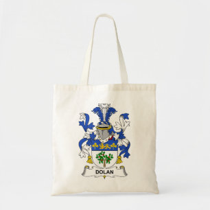 Dolan Coat of Arms Familienwappen Tragetasche