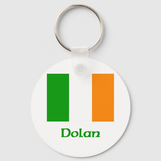 Dolan Irish Flag Schlüsselanhänger (Vorderseite)