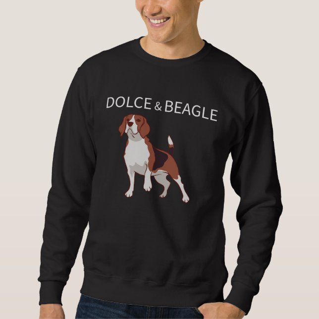 Dolce and Beagle  Nice Graphic Sweatshirt (Vorderseite)