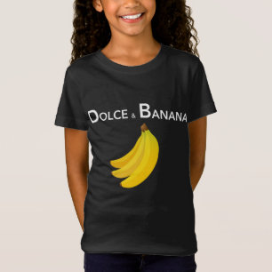 Dolce & Banana Funny Fashion Bananas Geschenk für  T-Shirt