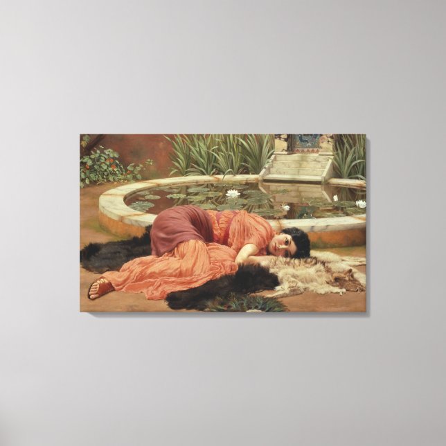 Dolce Far Niente, 1904 Leinwanddruck (Vorderseite)