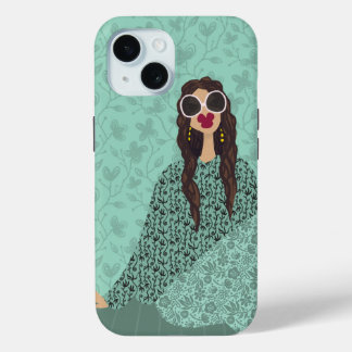 Dolce Far Niente Fashion Illustration Card Case-Ma Case-Mate iPhone Hülle