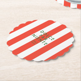 Dolce Far Niente Italien Rote Cabana Untersetzer