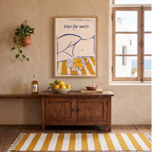 "Dolce Far Niente" Italienische Sommerkollektion Poster