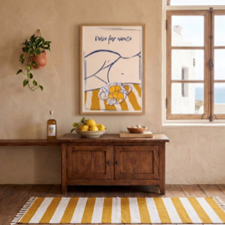 "Dolce Far Niente" Italienische Sommerkollektion  Poster