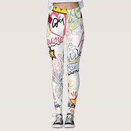 Dolce Gabbana New Season Moderne Typografie Design Leggings