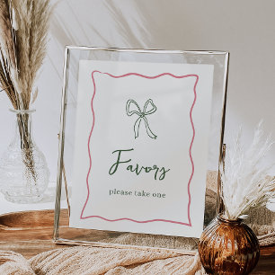 Dolce Vita Italienisches Brautparty Lieblingszeich Poster