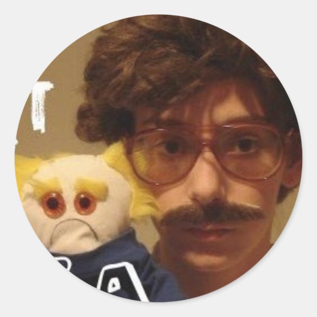 Dolf & Albert Africa NAH Runder Aufkleber (Vorderseite)