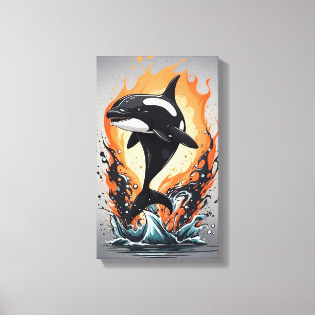 Dolfin Leinwanddruck (Vorderseite)