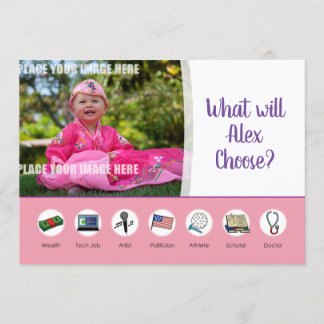 Doljabi Doljanchi Dol 1. erster Geburtstag Einladung