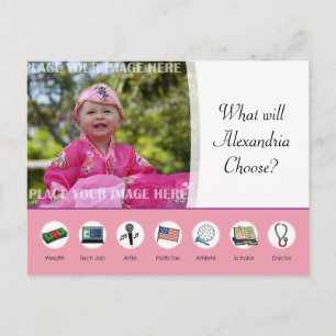 Doljabi Doljanchi Dol Koreanischer 1. Geburtstag Postkarte