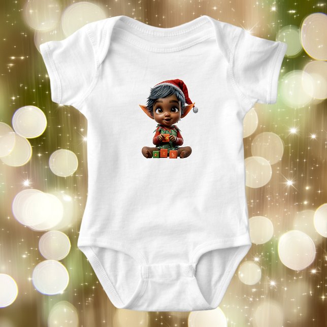 Doll Baby Christmas Elf Baby Bodysuit Strampler (Von Creator hochgeladen)