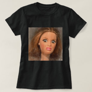 Doll Face Funny Meme T-Shirt
