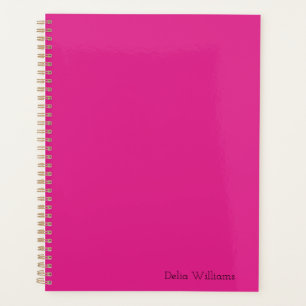 Doll Pink Individuelle Name Planer