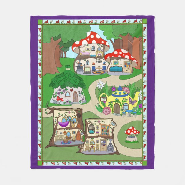 Doll Play Blanket Fleecedecke (Vorderseite)