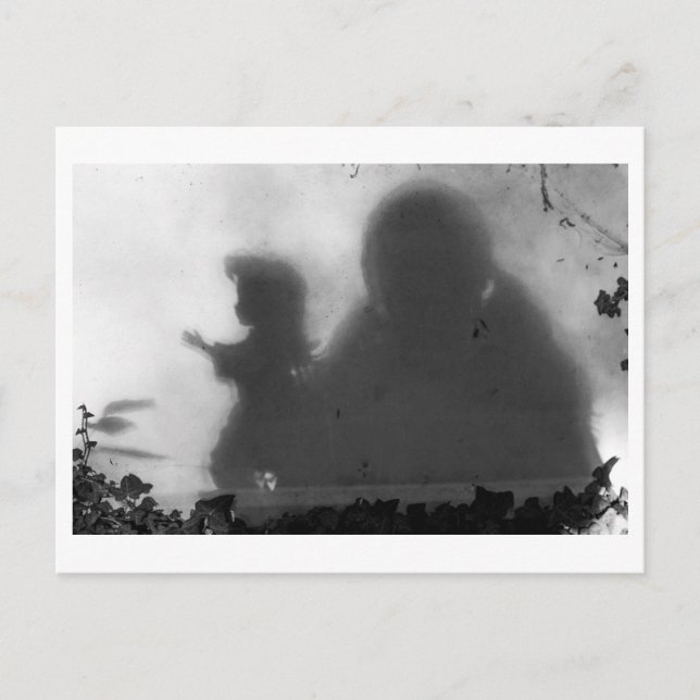 Doll Portrait - Doll shadow Postkarte (Vorderseite)