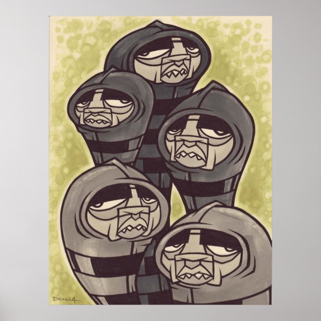 DOLLA Krippenposter Poster (Vorne)