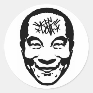 Dolla Lama Runder Aufkleber