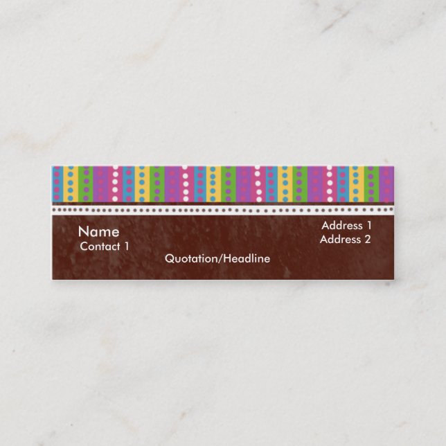 Dolla Mini Visitenkarte (Vorderseite)