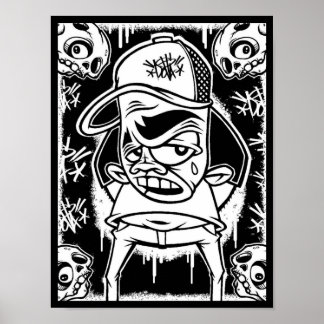 DOLLA/SKULLIE-Plakat Poster