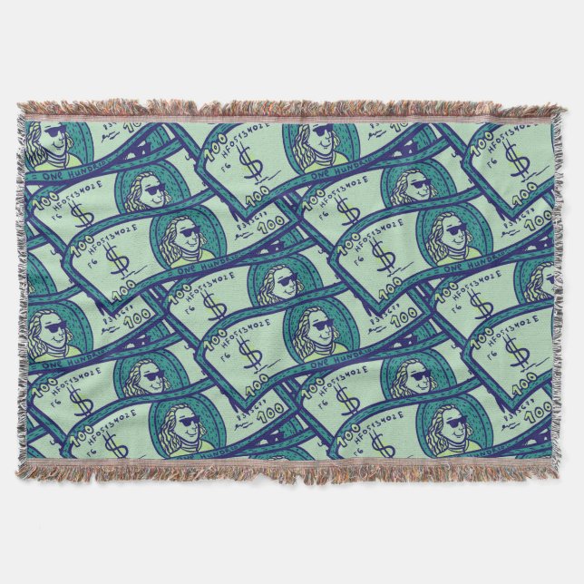 Dollar-Banknoten: Nahtloses Geldmuster Decke (Vorderseite)