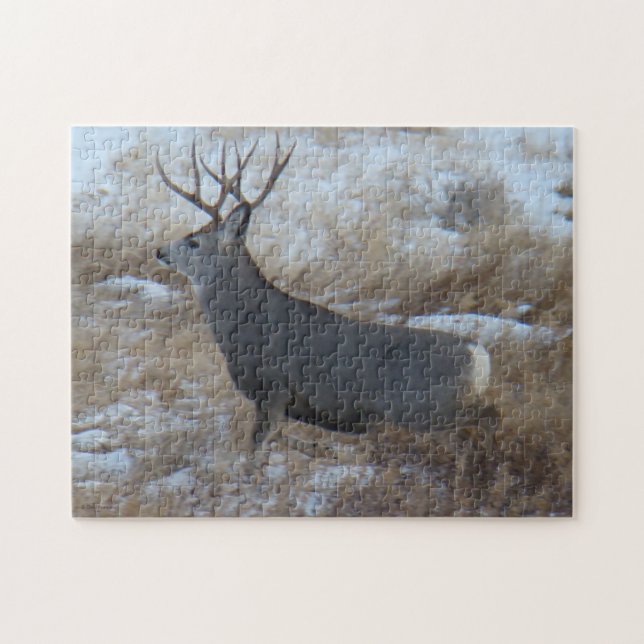 Dollar-Betrieb des Maultierhirsch-D28 Puzzle (Horizontal)