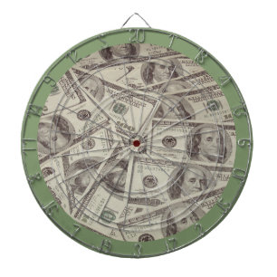 Dollar Bill Dartboard Dartscheibe