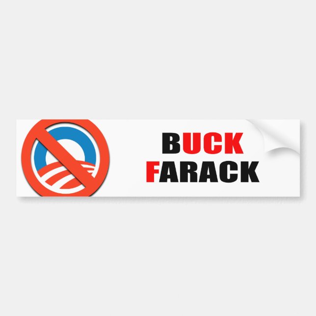 Dollar Farack Autoaufkleber (Vorne)