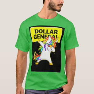 Dollar General Dollar General Unicorn Dabbing Unis T-Shirt