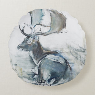 Dollar im Gras 2006 Rundes Kissen