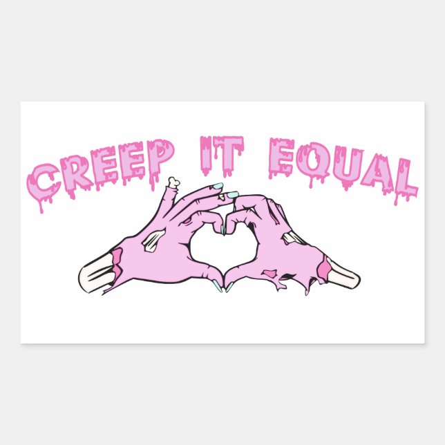 Dollar Is My Sign – Hot Pink Hustle Design Rechteckiger Aufkleber (Vorderseite)