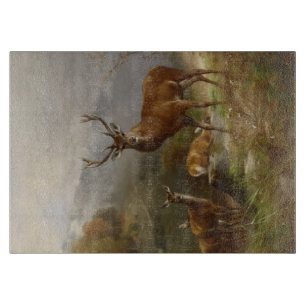 Dollar mit Hörnern und tut Schneidebrett