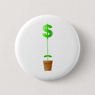 Dollar-Pflanze Button