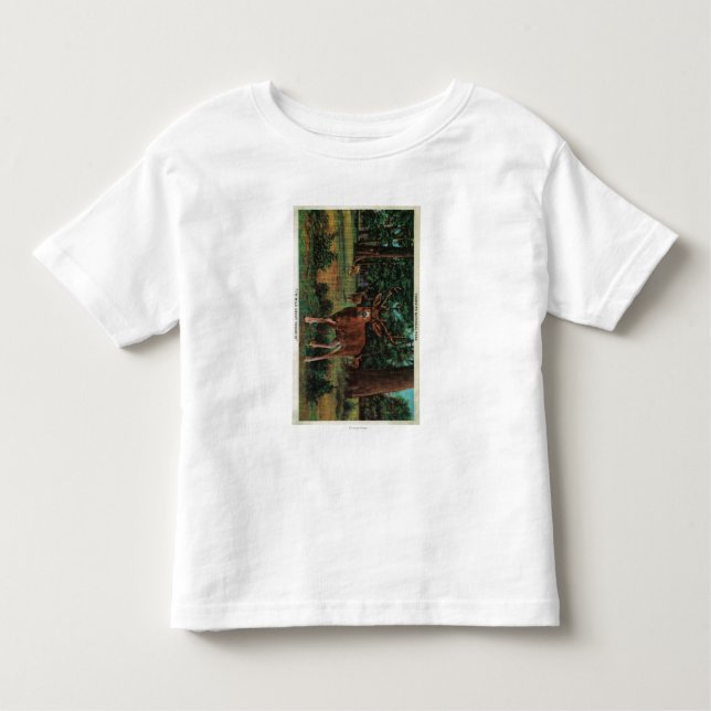 Dollar-Rotwild an Yosemite Nationalpark Kleinkind T-shirt (Vorderseite)
