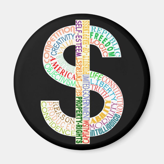 Dollar Sign Magnet (Vorne)