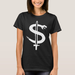 Dollar Sign Snake Schwert Medizinstudent T-Shirt