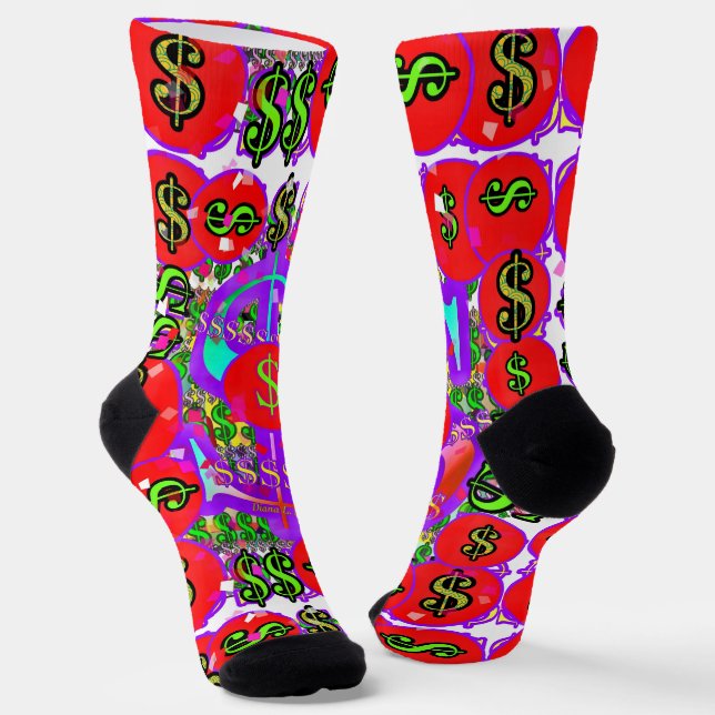 Dollar Socken (Gewinkelt)