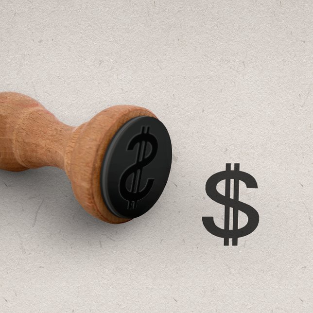 Dollar Währung Sign Punch Cards Treuekarte Gummistempel (Von Creator hochgeladen)