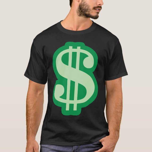 Dollar-Zeichen T-Shirt (Vorderseite)