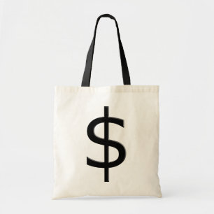Dollar-Zeichen Tragetasche