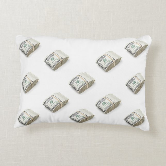 Dollars Dekokissen (Rückseite)