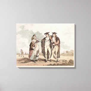 Dollars des ersten Kopfes Leinwanddruck