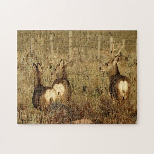 Dollars des Maultierhirsch-D30 Puzzle (Horizontal)