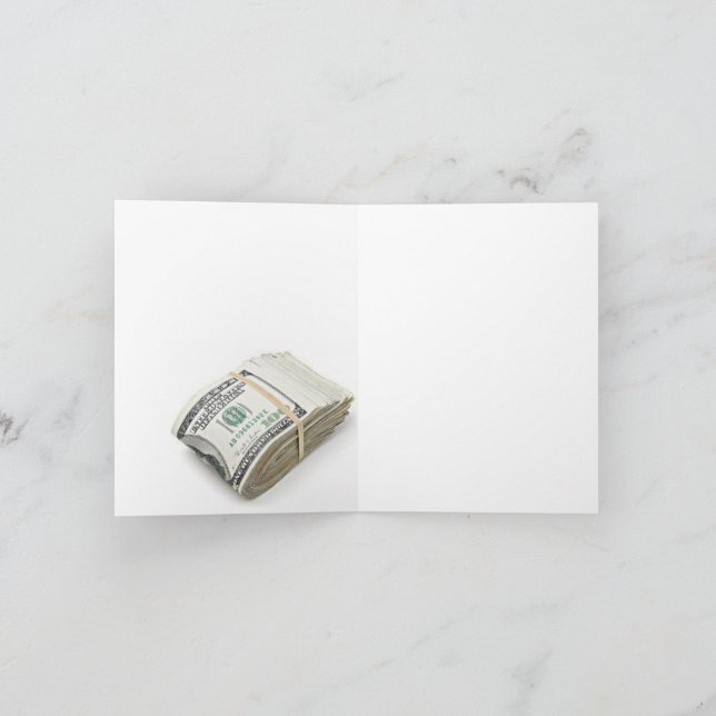 Dollars Einladung (Innenseite)