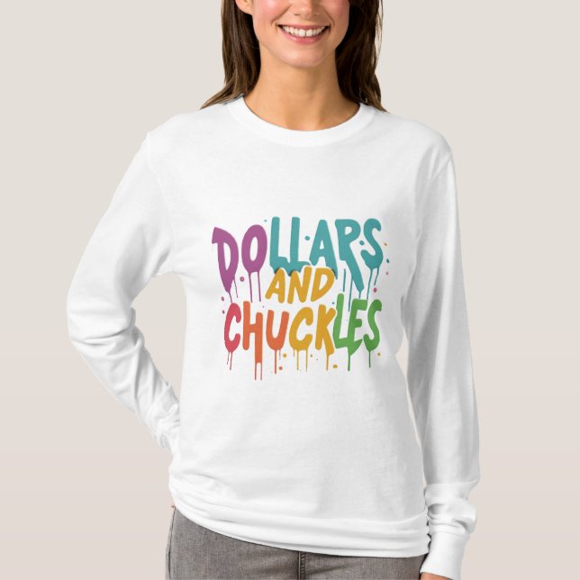 Dollars und Krüge T-Shirt (Vorderseite)