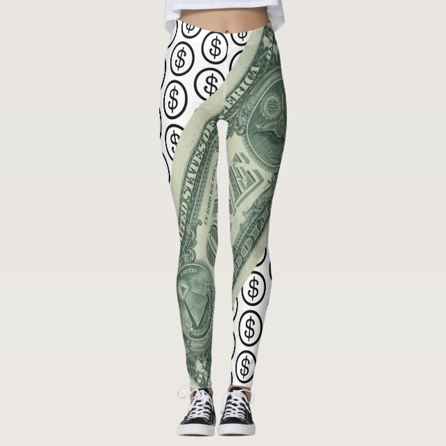 Dollarsigne-Leggings Leggings (Vorderseite)