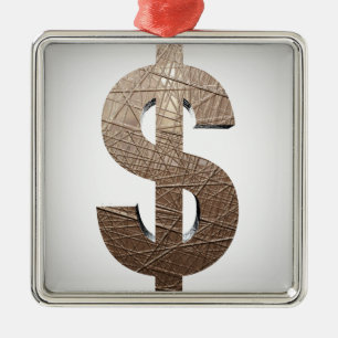 Dollarzeichen Ornament Aus Metall
