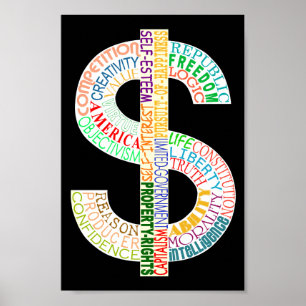 Dollarzeichen Poster