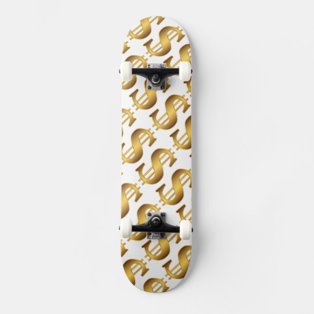 Dollarzeichen Skateboard (Vorderseite)
