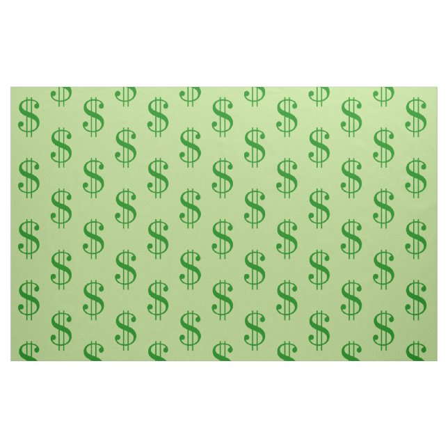 Dollarzeichen Stoff (Fat Quarter (45,7 x 55,9 cm))